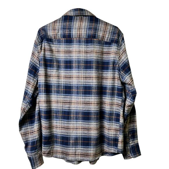 Apt 9 Button Front Flannel Standard Untucked Fit L (2714) - Picture 3 of 3